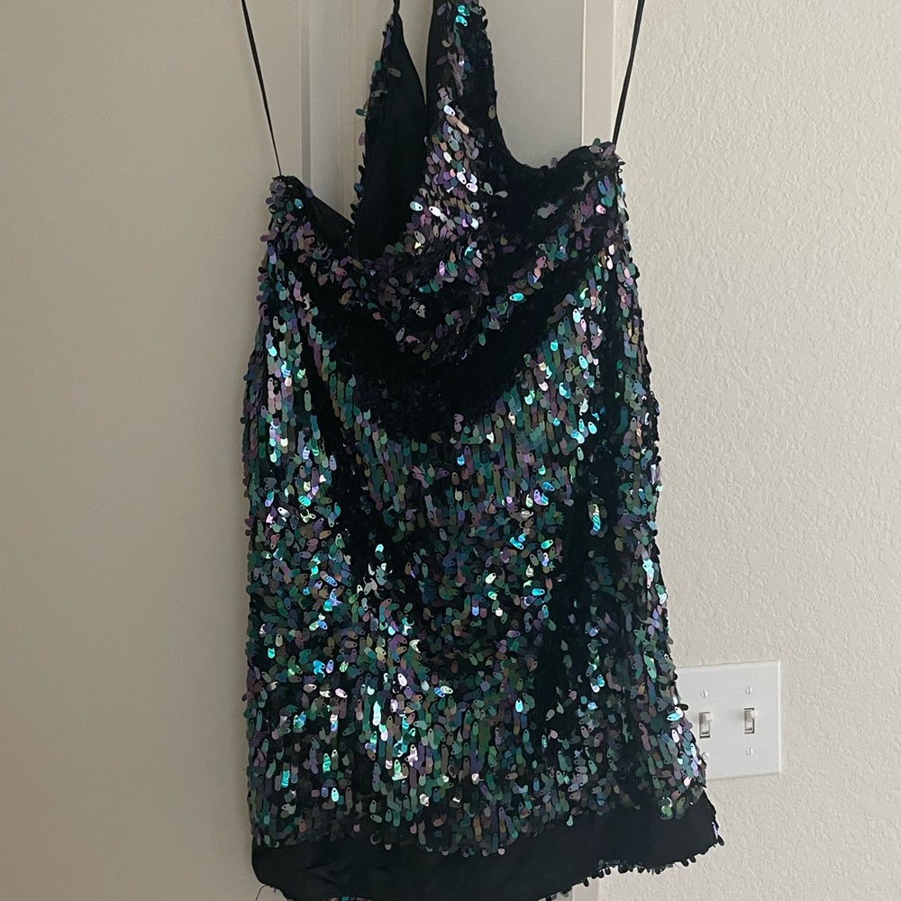 Hot Miami Styles Sequin Dress